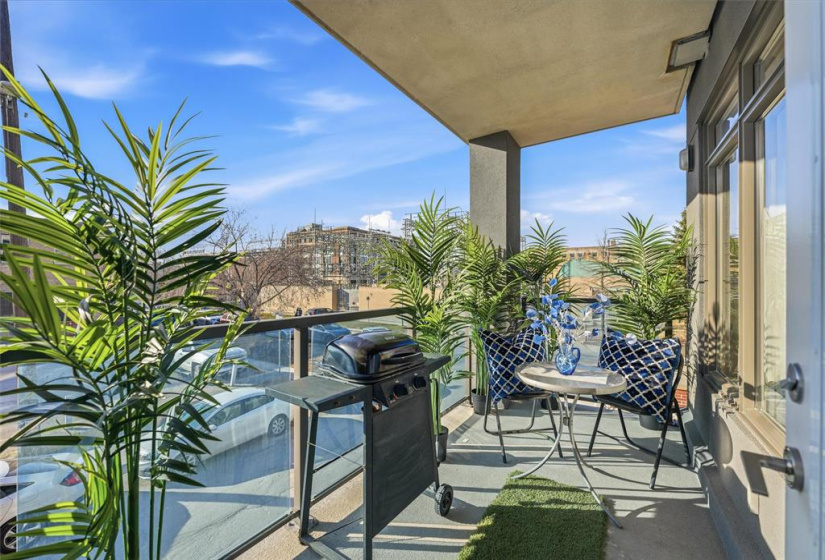 Corner Balcony