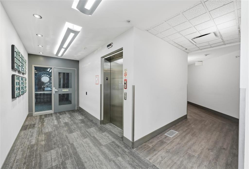 Entrance  to party room in Sky 1