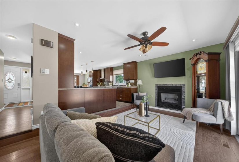 A space made for entertaining.