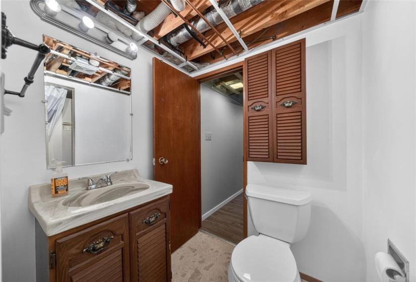 3pc basement bath.