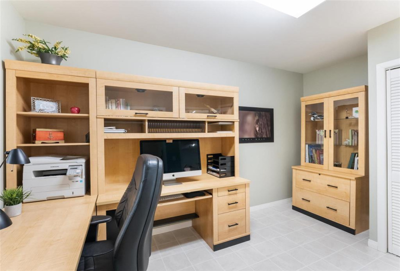 Main floor office or could be a bedroom