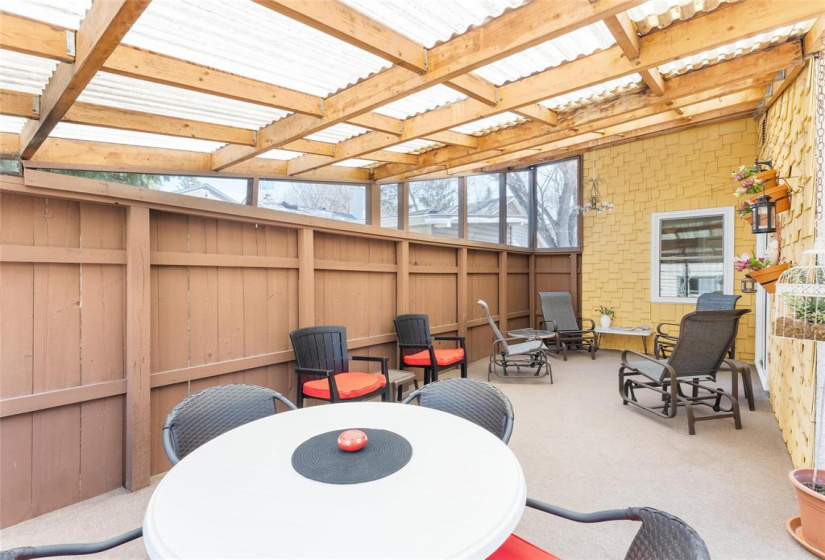 Wonderful sunroom
