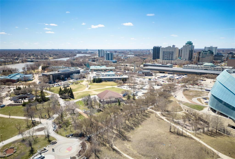 View of The Forks