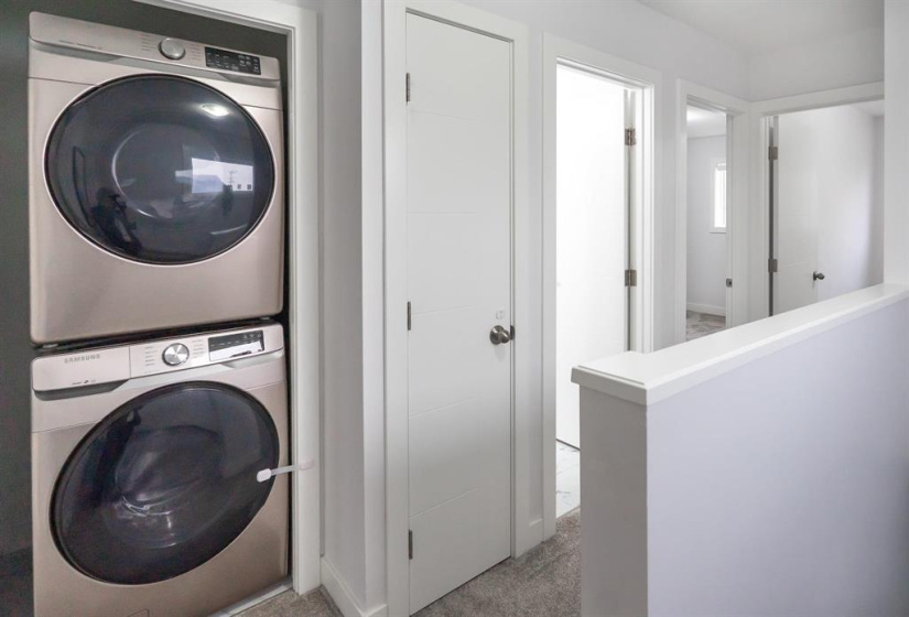 2nd floor laundry where most of the laundry originates
