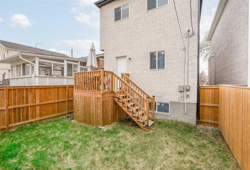 Back yard