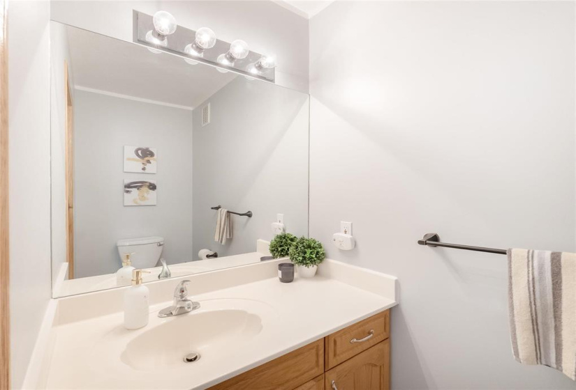 Main floor powder room