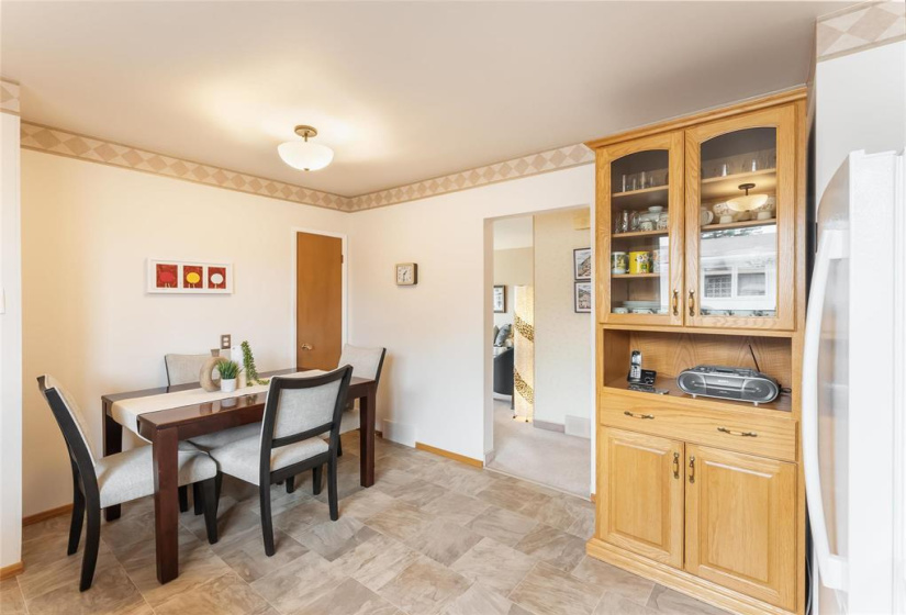 Pantry. View to living room
