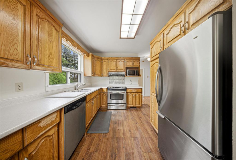 abundant kitchen cabinets