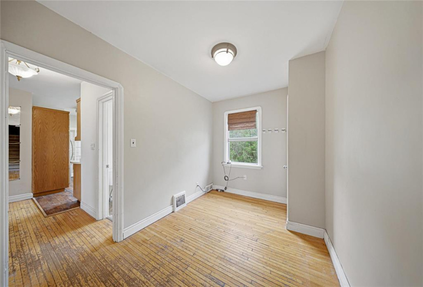 den/mudroom/ office at the back door.