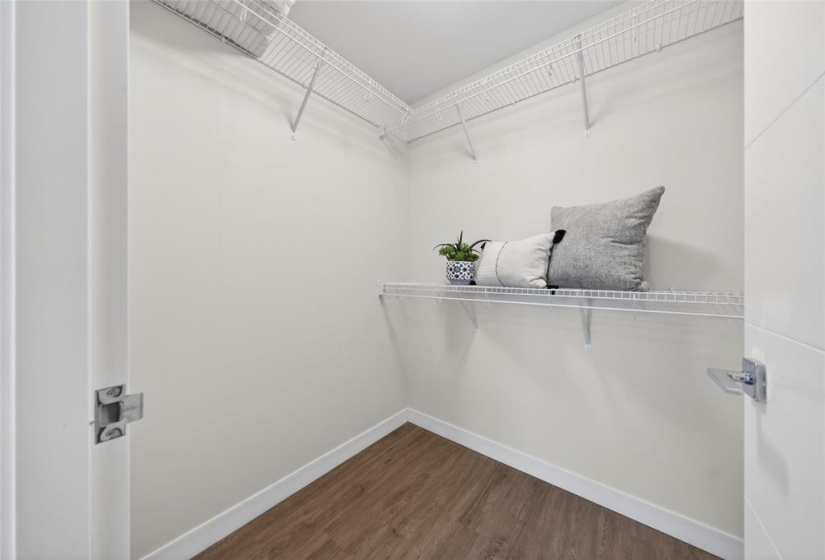 walk in closet for 2nd bedroom