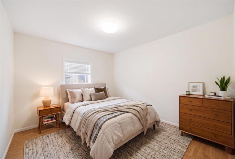 First Bedroom - Virtually Staged