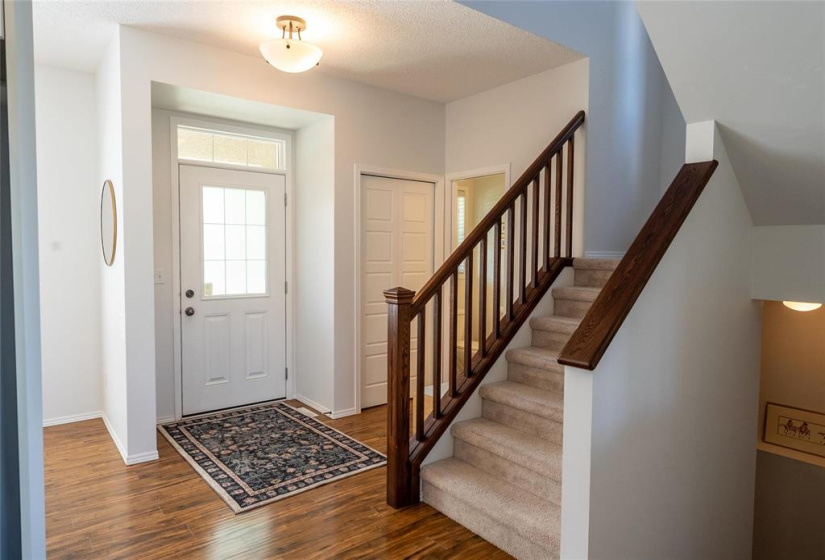 Inviting front entrance