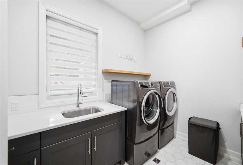 Main floor laundry