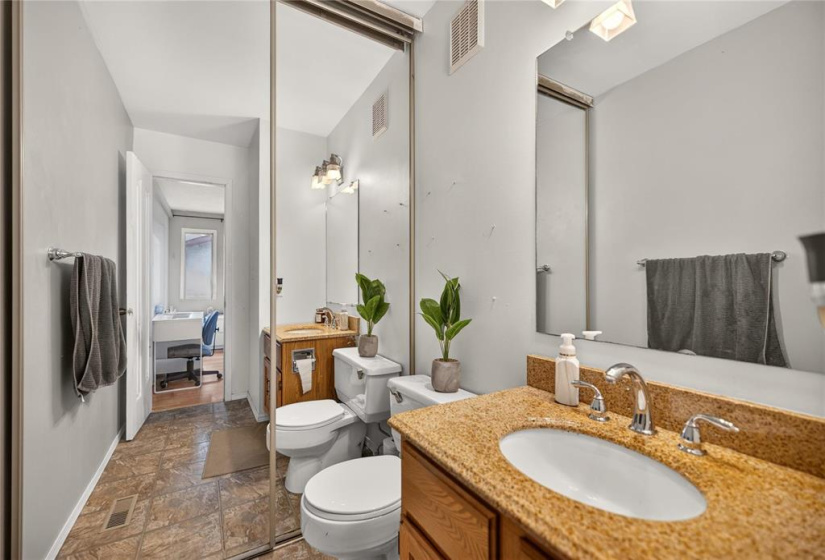 2 Piece Ensuite w Additional Closet Space