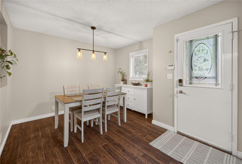 Dining Area Open to LR & Kitchen