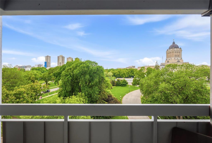 View off your Balcony