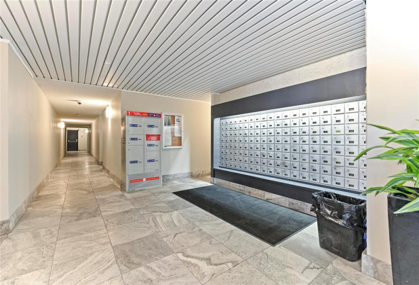 Mail on Main Floor