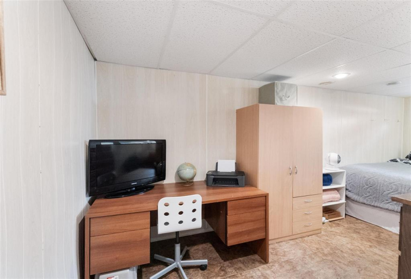 Large potential bedroom or office. Currently window does not meet egress
