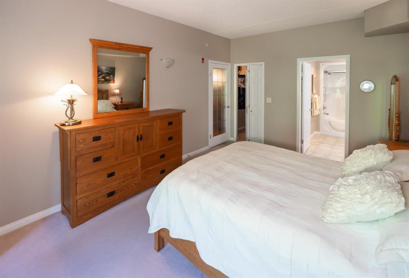 Walk-in closet and en-suite bath