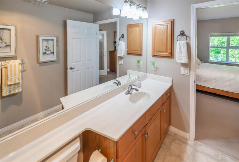 Large vanity top for all your toiletries