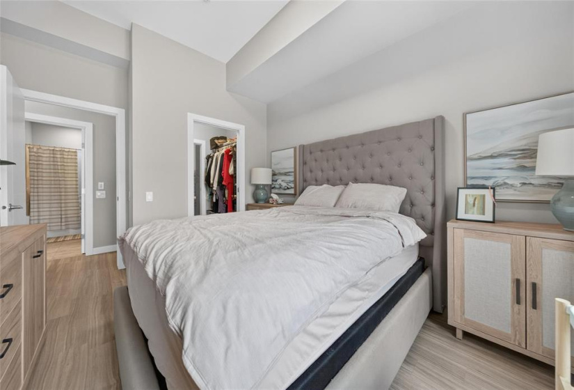Spacious Primary Bedroom with Walk-in Closet
