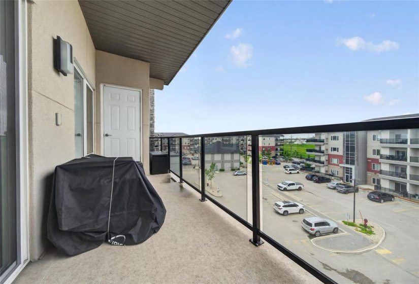 Large West Facing Balcony