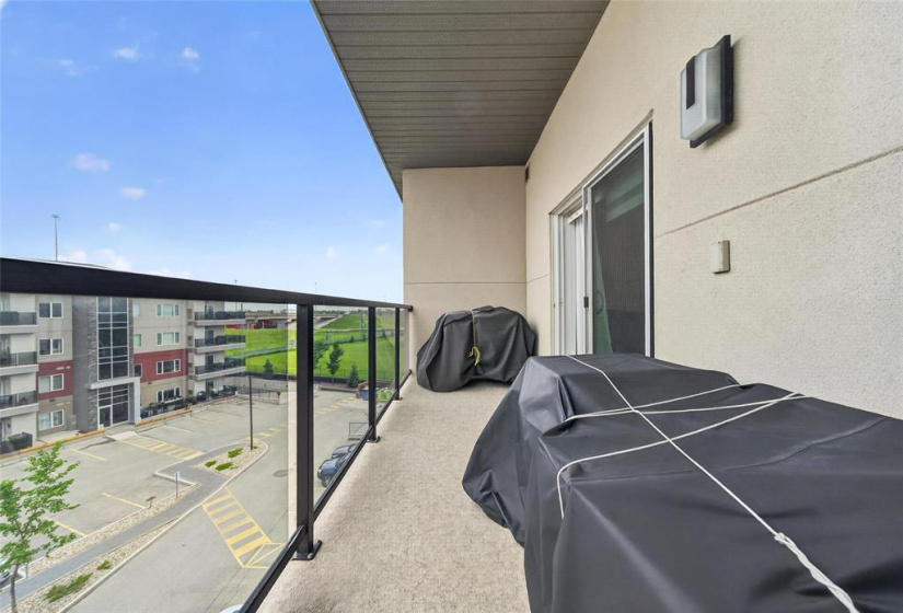 Large West Facing Balcony