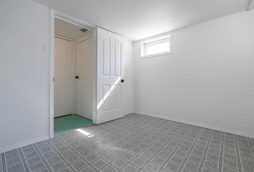 2nd spare room in basement