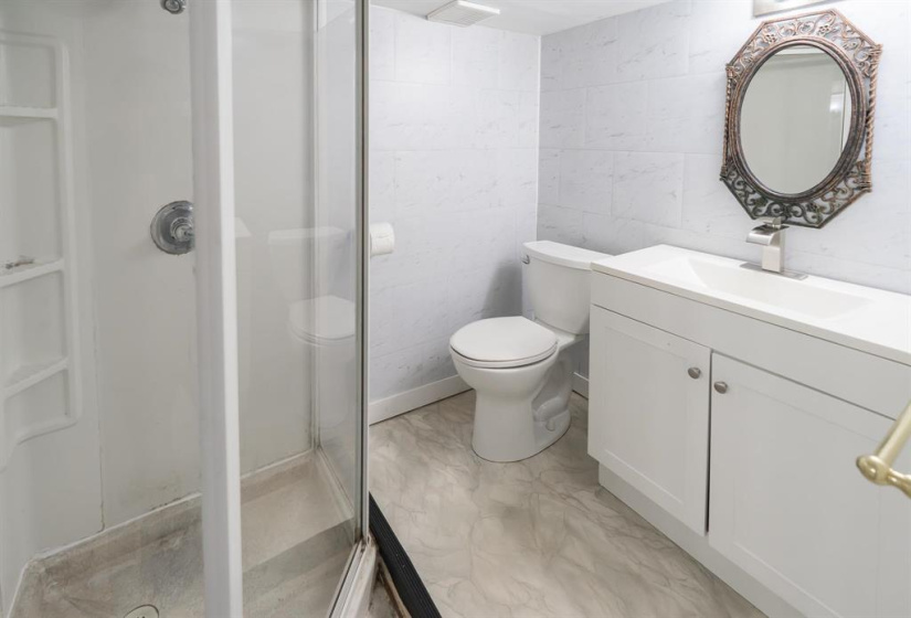 Basement bath