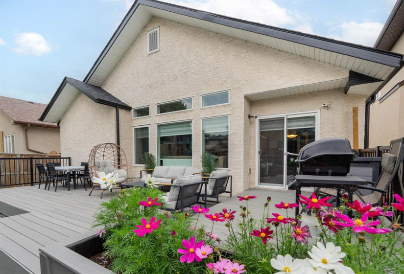 Lovely back yard space for Summertime BBQs