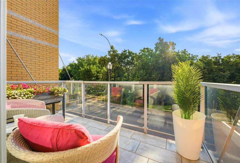 Balcony off of Living Room